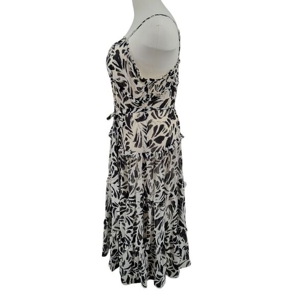 Alexis for Target Botanical Sleeveless Tiered Ruffle Dress Women's Plus Size 3X - Picture 6 of 14